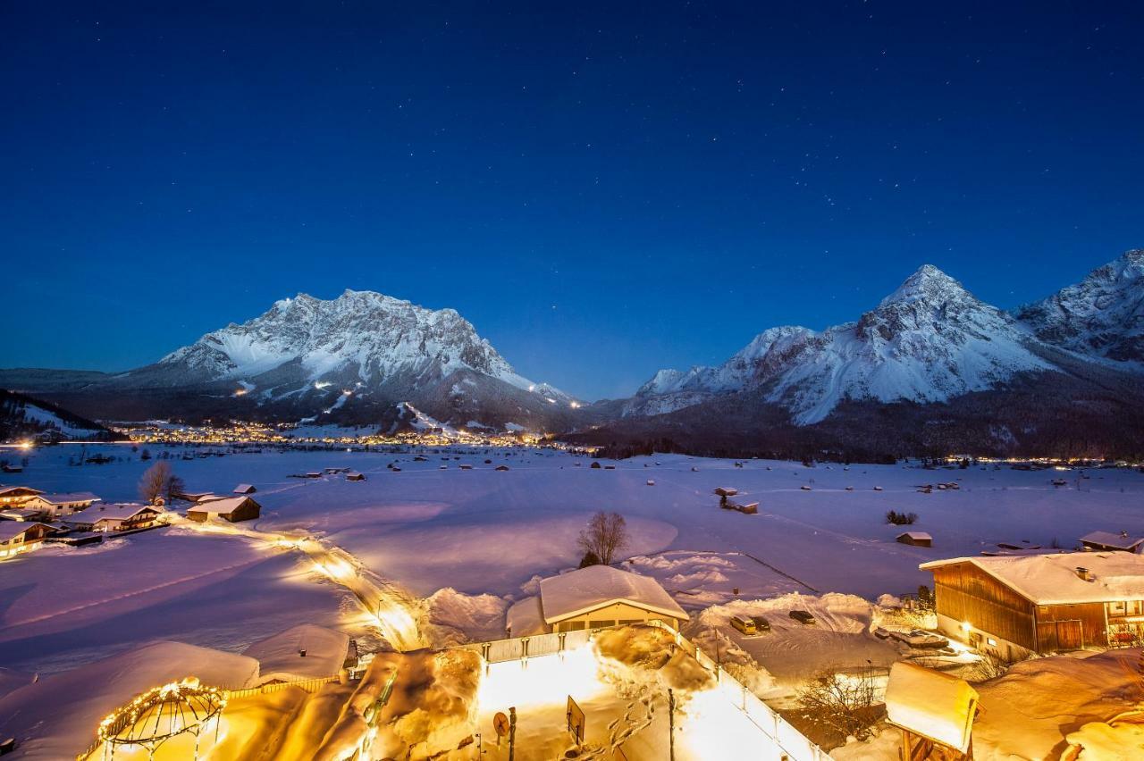 Hotel Hubertushof Lermoos Kültér fotó